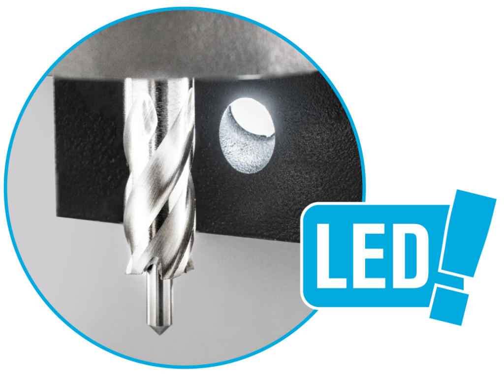 Magnetkernbohrmaschine mit LED