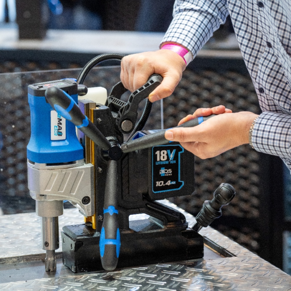 Akku-Magnetbohrmaschine für echte Profis